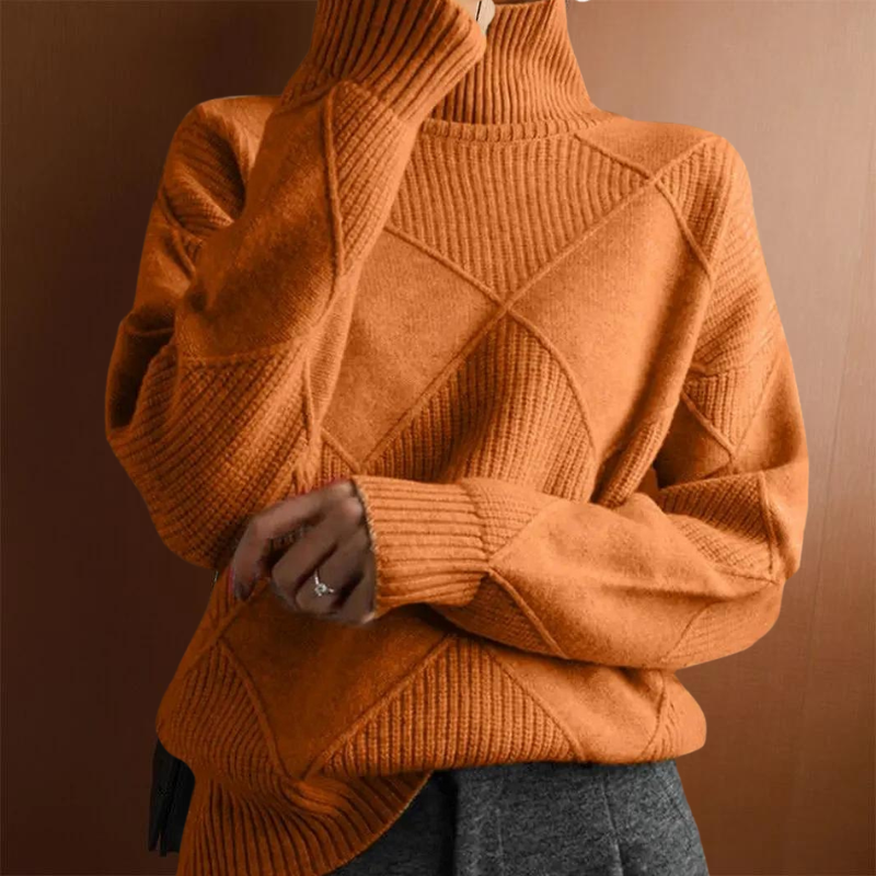 Sweater-with-heat collar